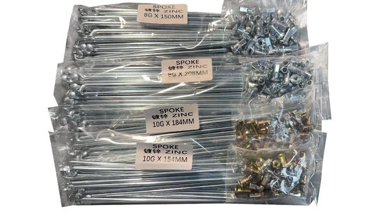 Las espigas y los pezones de las motocicletas El zinc encaja en la mayoría de los modelos de motocicletas